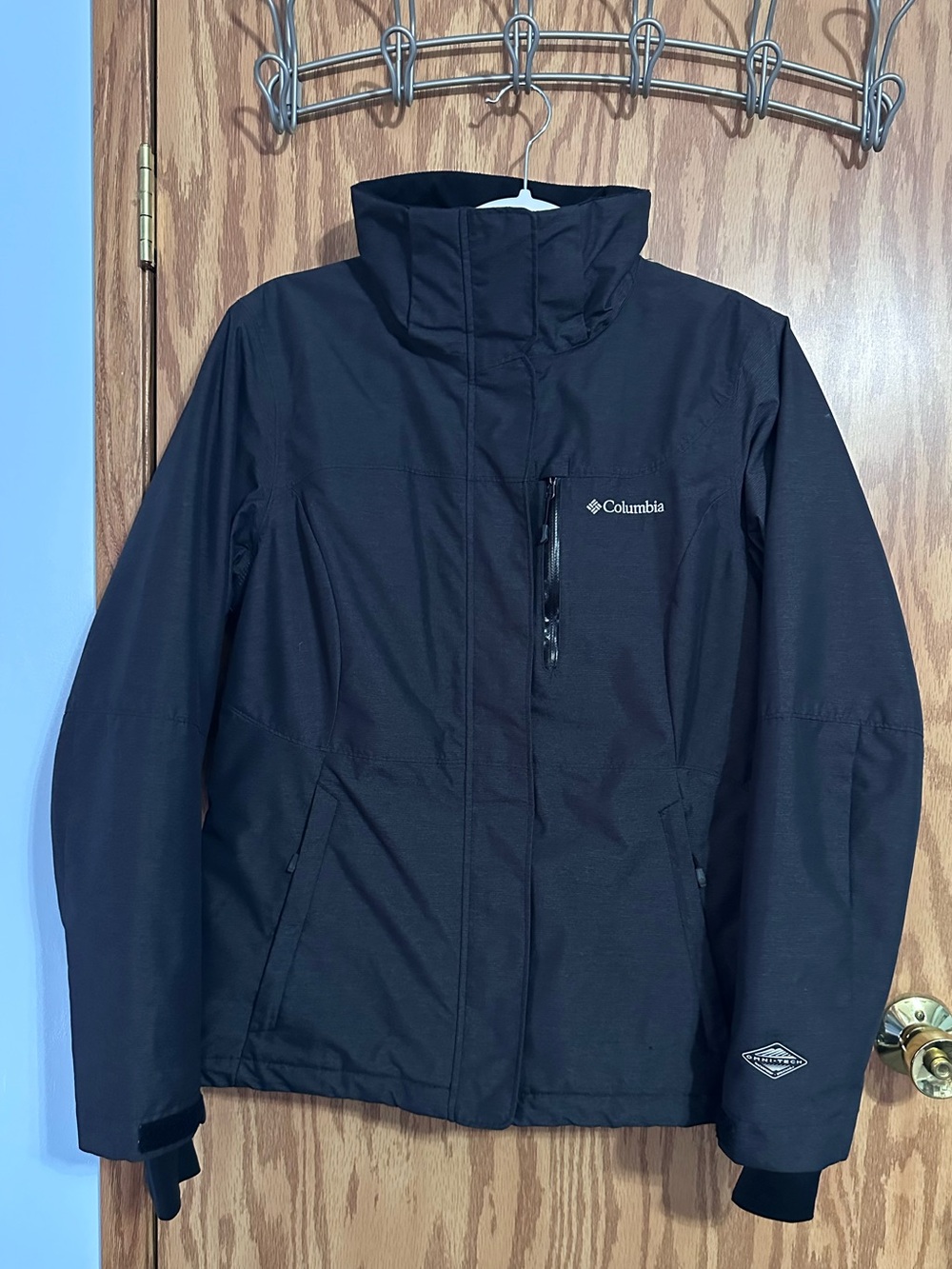 Columbia Women's Black Alpine Action Omni Heat Jacket Size Medium